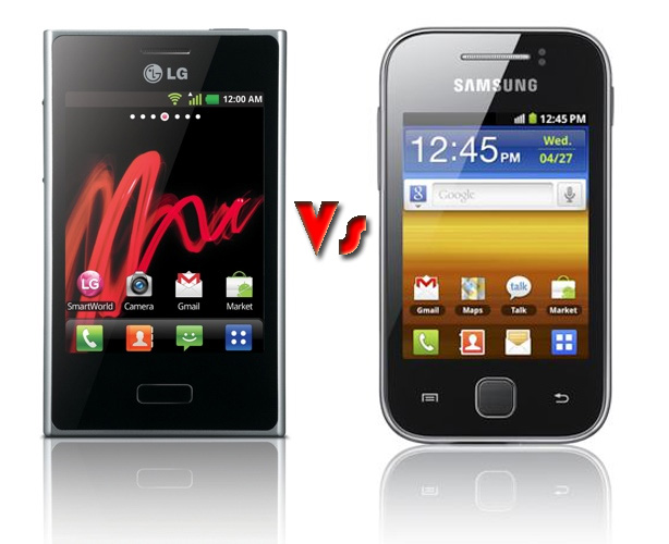 Samsung Galaxy Y vs LG L3