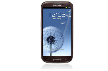 GALAXY S3 Amber Brown Front