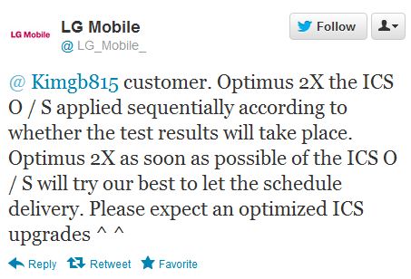 Optimus 2X to Receive ICS Update After All… In Korea