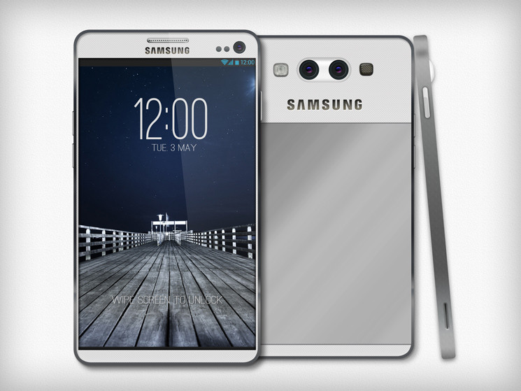 Samsung Galaxy S4 Early Mockup