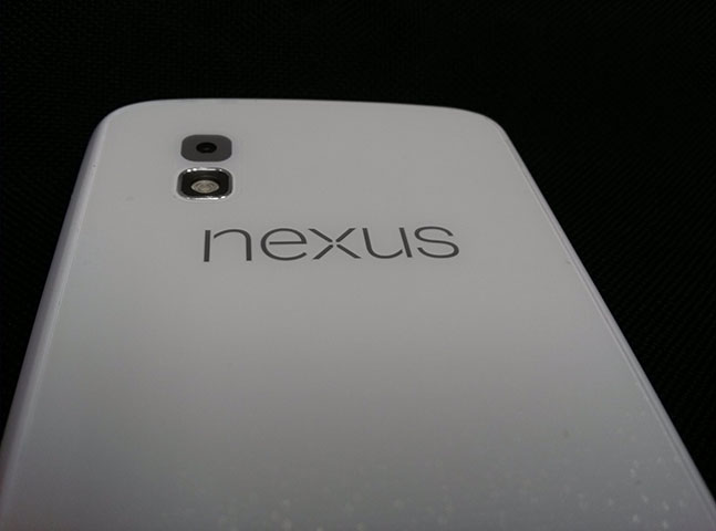 Leaked LG White Nexus 4 Variant
