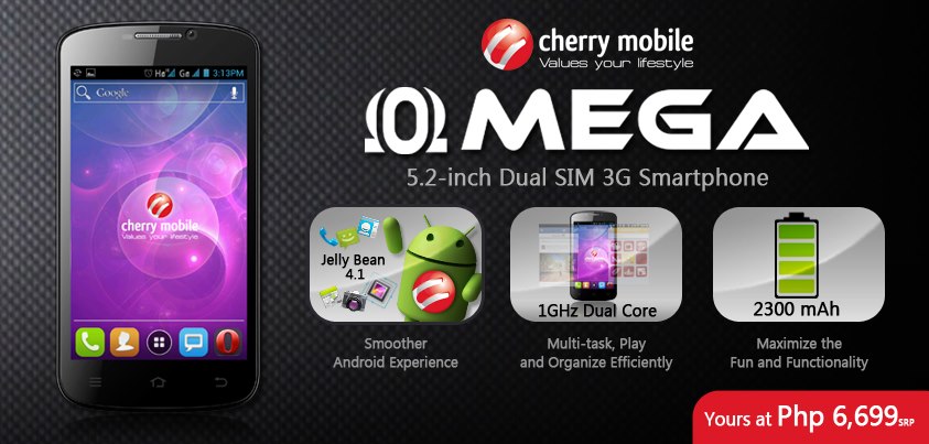 Cherry Mobile Omega Official Promo Graphic