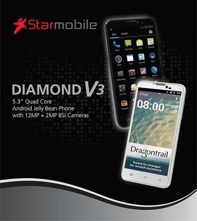 Starmobile Diamond V3 Official Press Image