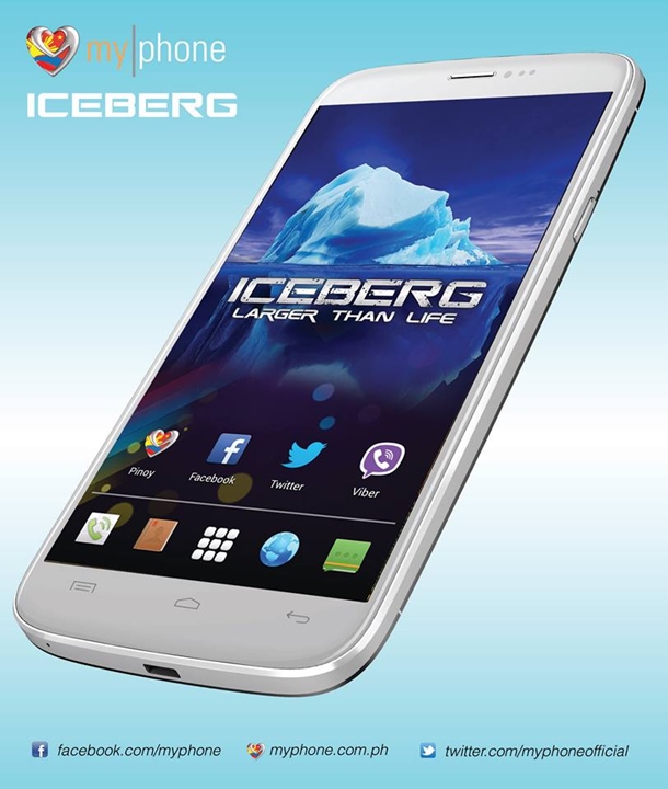 MyPhone Agua Iceberg Official Press Image
