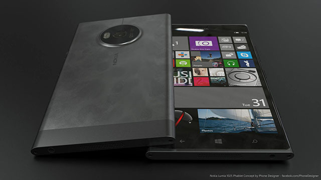 Nokia Lumia 1025 Concept Phone Designer