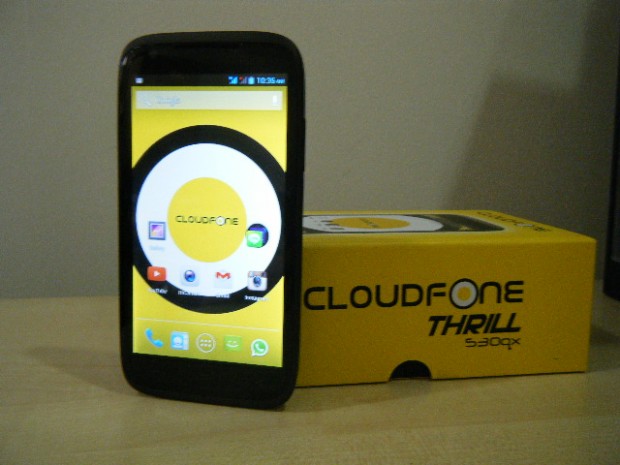 Cloudfone Thrill 530qx Laughs at Your Power Bank with its 4,500mAh Battery
