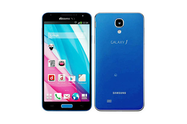 Samsung Galaxy J Front and Back