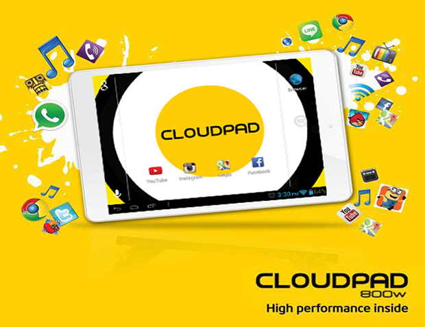 Cloudfone CloudPad 800w Has 32GB Storage and is First Local Tablet Powered by Intel!