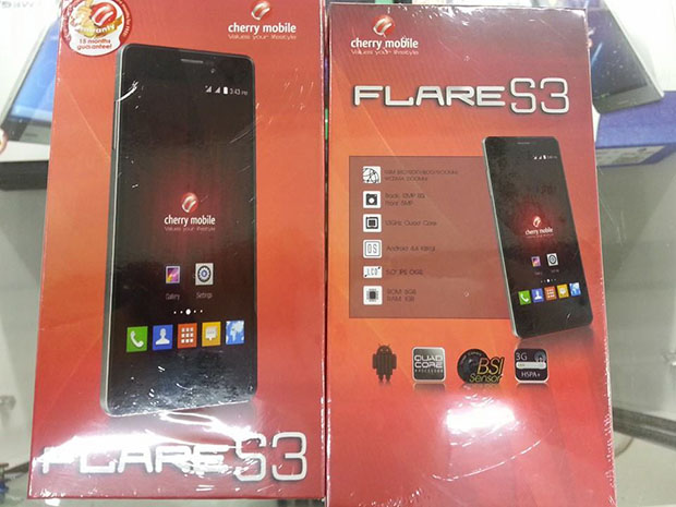 Cherry Mobile Flare S3 Now Available at Cherry Angel!
