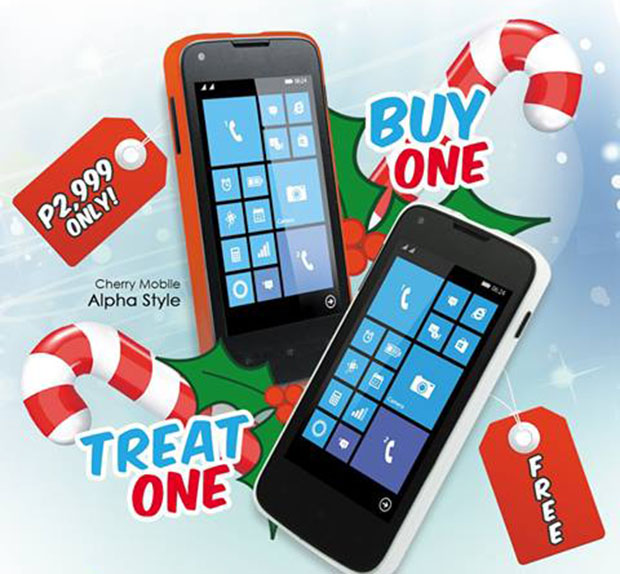 Cherry Mobile Alpha Style Buy One Get One Sale Today!