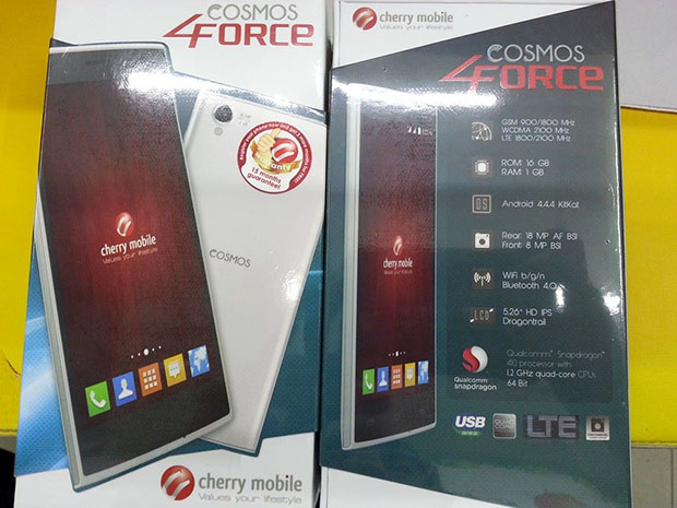 Cherry Mobile Cosmos Force: Inexpensive LTE Phablet