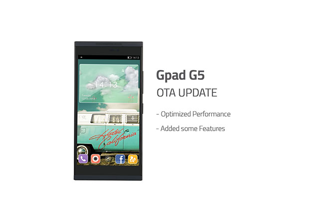 The Gionee GPad G5 Update Available via OTA!