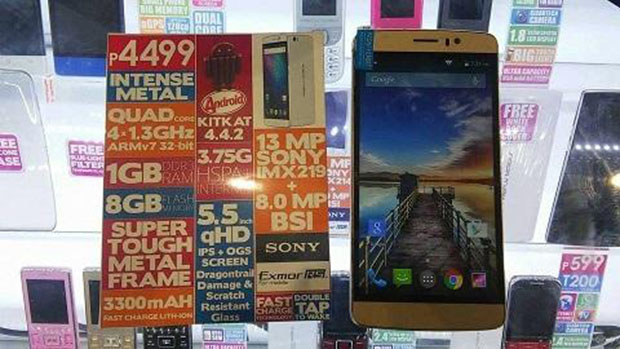 Firefly Mobile Intense Metal Found Selling  for Php4,499 in Malls