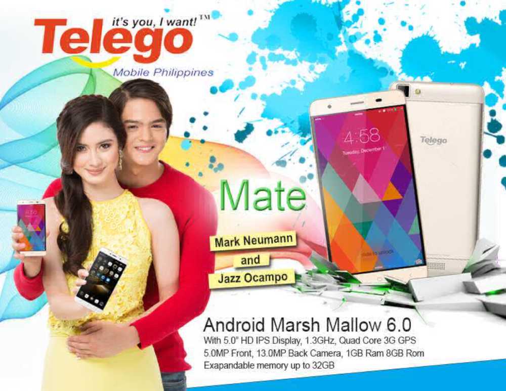 Telego Mate is a 5 Inch HD Smartphone Running Marshmallow 6.0 for Just Php3,399!