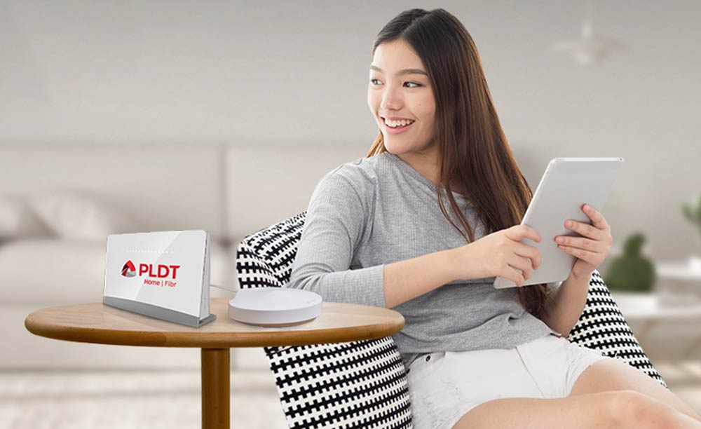 PLDT Whole Home WiFi Plan 3499 Includes Setup by the Geek Squad!